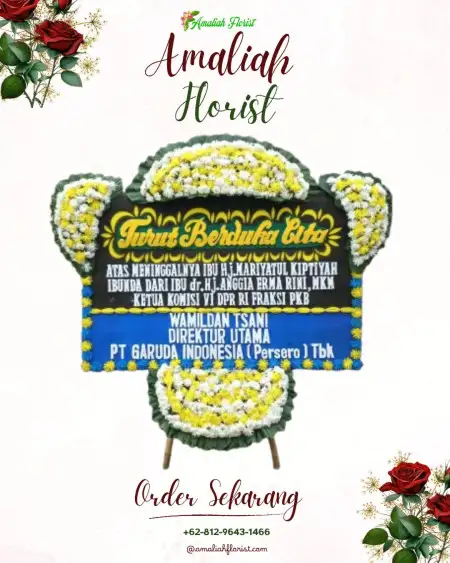 Papan Bunga Duka Gumbrih